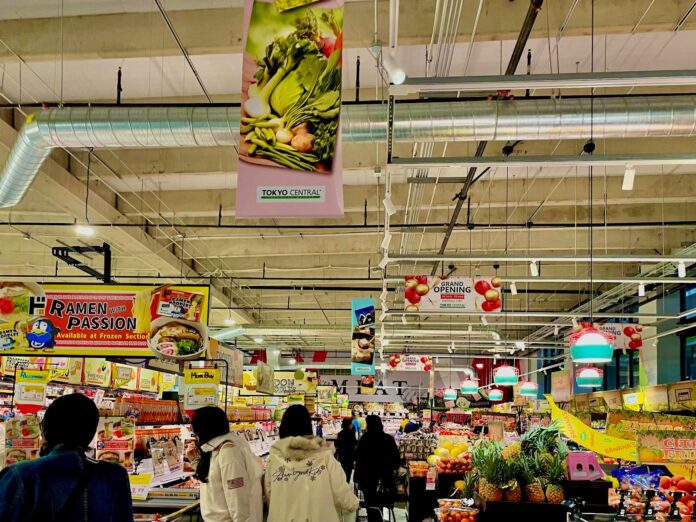 Inside of Tokyo Central, Bay Street Emeryville Taken by Hannah Schmidt