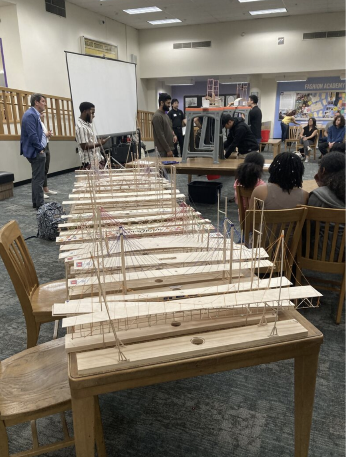 Photo used from Mark Thomas, 29th Annual Bridge competition, April 26th, 2024